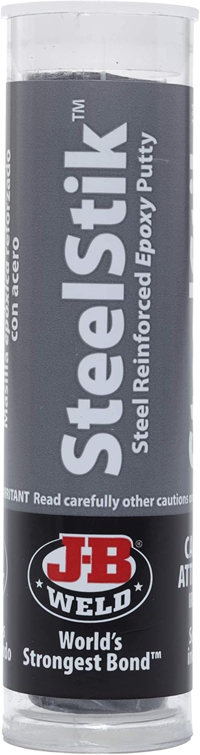 J-B WELD J-B Weld 8267 SteelStik Steel Reinforced Epoxy Putty Stick - 2 oz