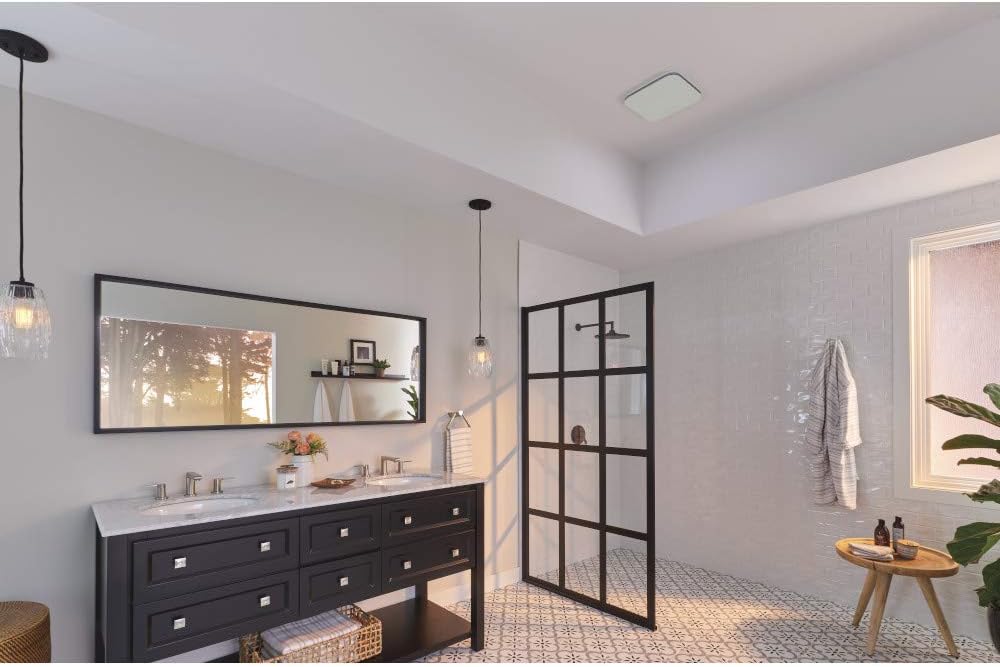 BROAN-NUTONE Broan-NuTone AE110K Bathroom Exhaust Fan with CleanCover Grille ENERGY STAR