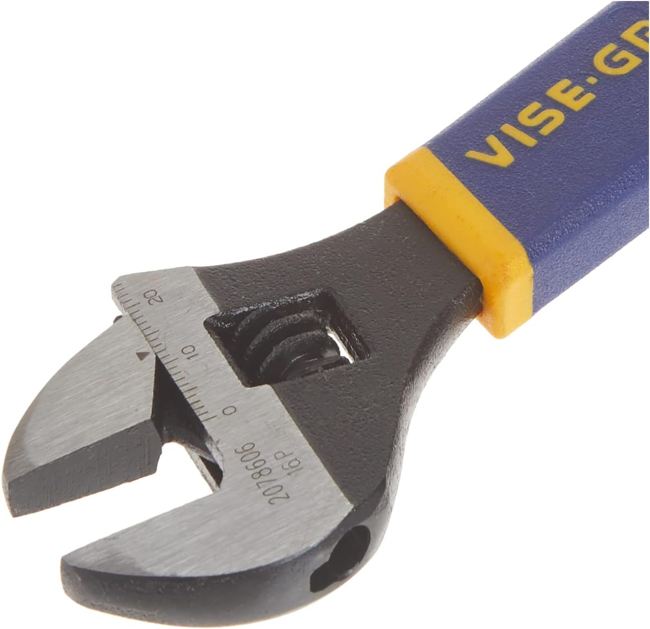 IRWIN Irwin 2078606 Vise-Grip Adjustable Wrench with Comfort Grip, SAE, 6-Inch