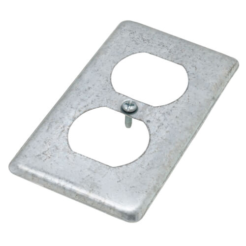 DIVERSITECH Diversitech 620-252 Flat 2 Duplex Receptacle Cover