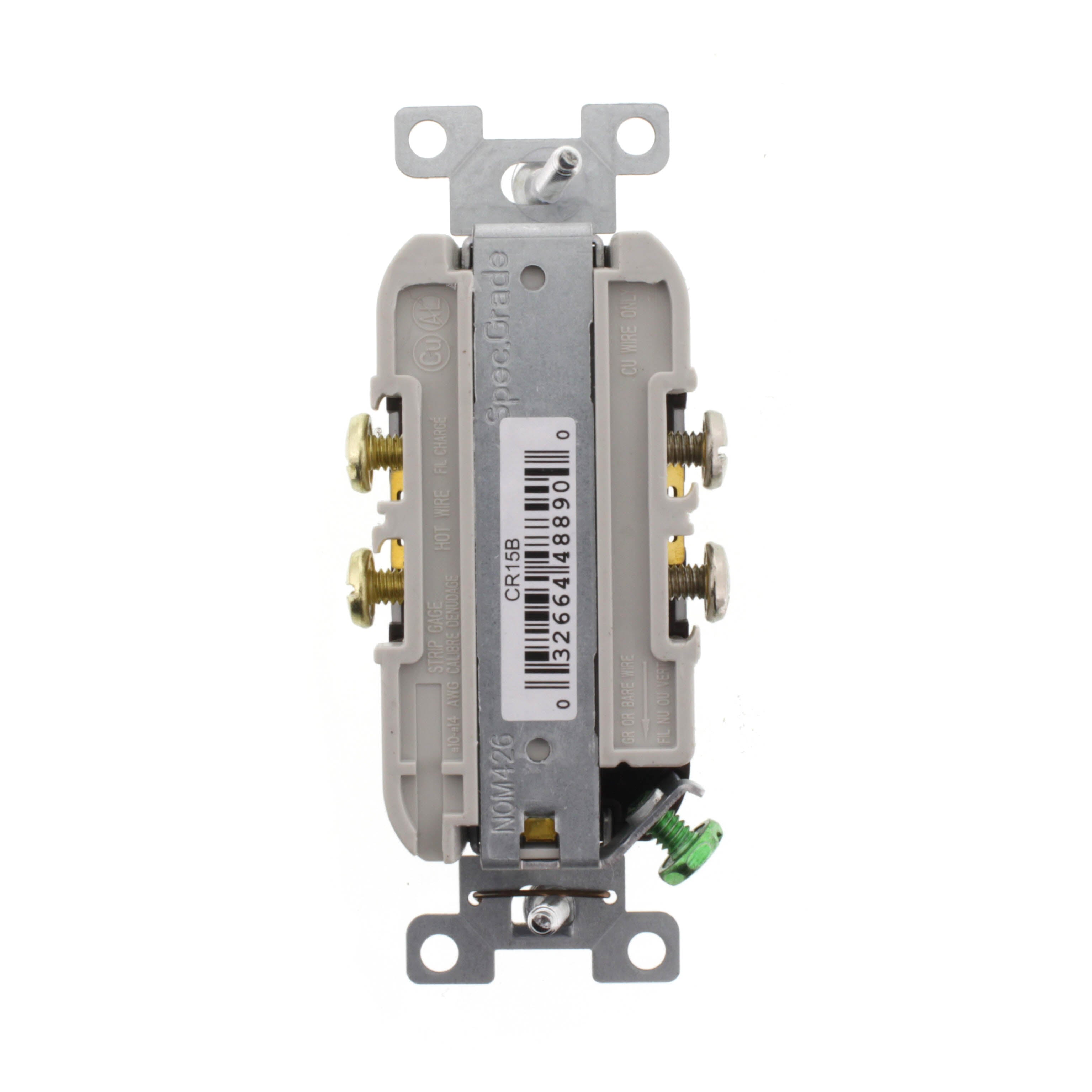 DIVERSITECH Devco ED270 Duplex Electrical Receptacle 15A 125V