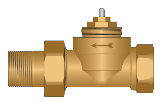 HEATLINK Heatlink 62020V Straight Zone Valve 3/4 inches NPT
