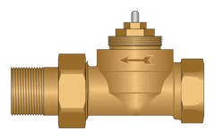 HEATLINK Heatlink 62020V Straight Zone Valve 3/4 inches NPT