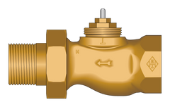 HEATLINK Heatlink 62025V straight zone valve 1 inches NPT