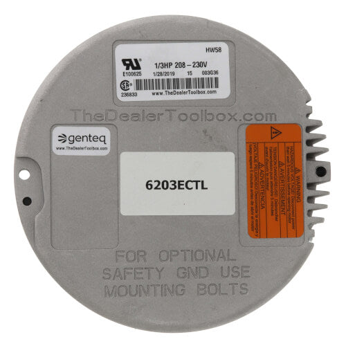 GENTEQ MOTORS Regal Rexnord 6203ECTL Control Module for 6203E
