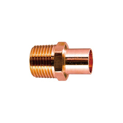 DAKOTA SOURCING Dakota Sourcing 13206 Copper Male Adapter 7/8 in Od X 3/4 in Mpt