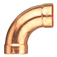 MUELLER STREAMLINE Mueller Streamline DWV90LLT112 Wrot Copper 90 Elbow 1.5in