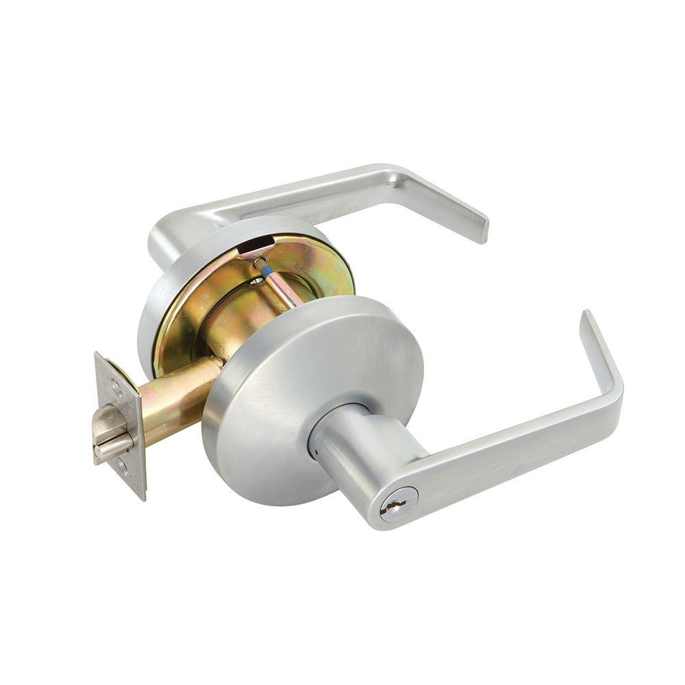 FALCON Falcon B581BDAN626 Storeroom Dane Lever Lock Satin Chrome