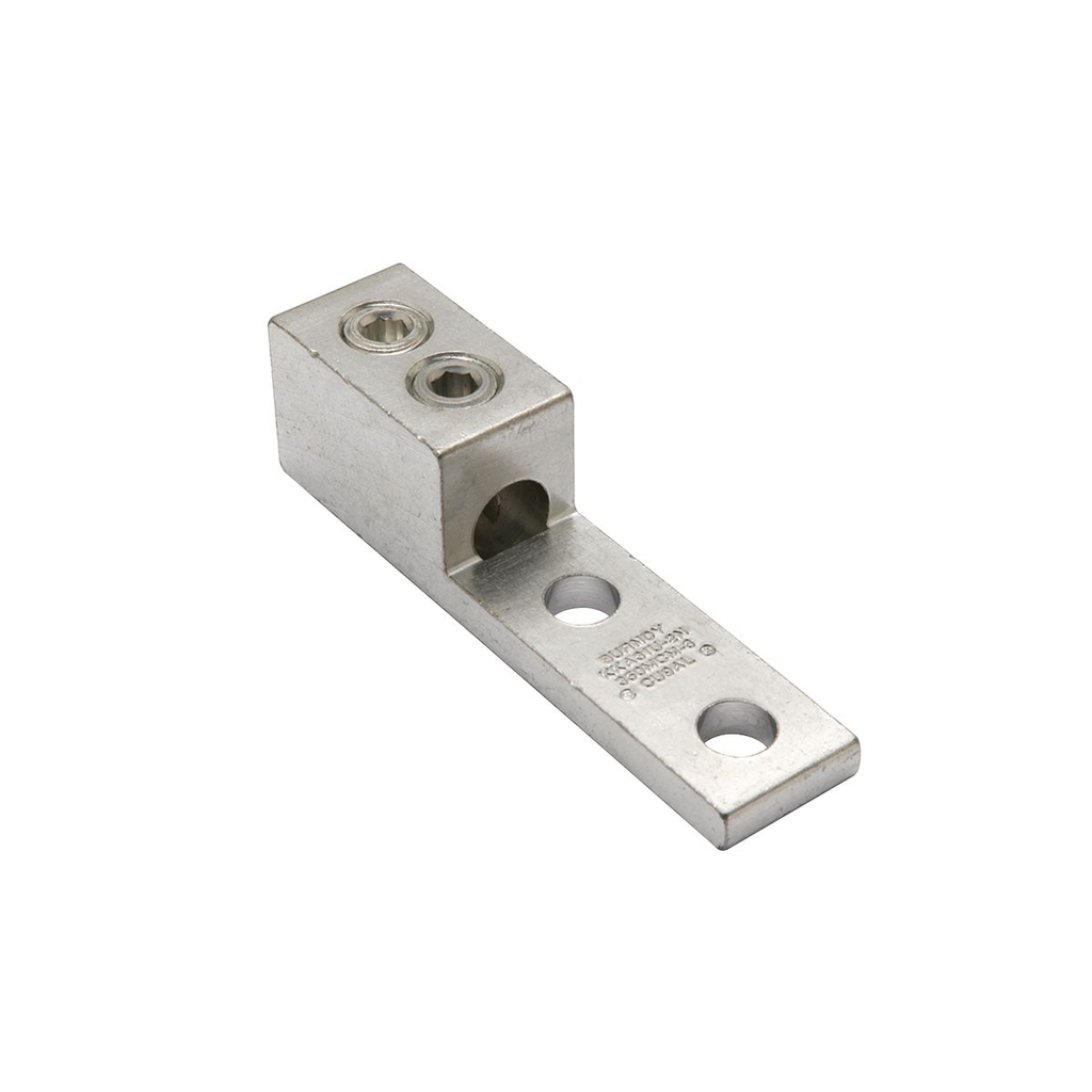 BURNDY BURNDY KKA31U2N Aluminum Universal Terminal 2 Hole 6 AWG (Str)-350 kcmil 1/2 Stud