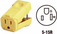 LEVITON Leviton Mfg Co 081-05259-0VY 15A Grounding Cord Connector