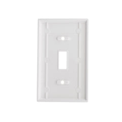 DiversiTech 625-2134W Single Toggle Cover with 1/2 Mounting Screws White