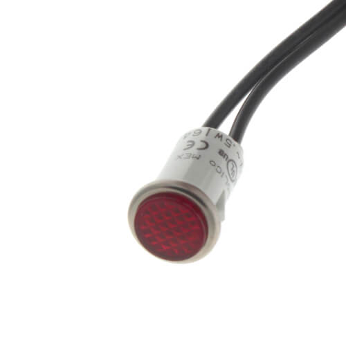 DIVERSITECH DiversiTech 625-L2 Red Snap-In Pilot Light 250V (Pack of 5)