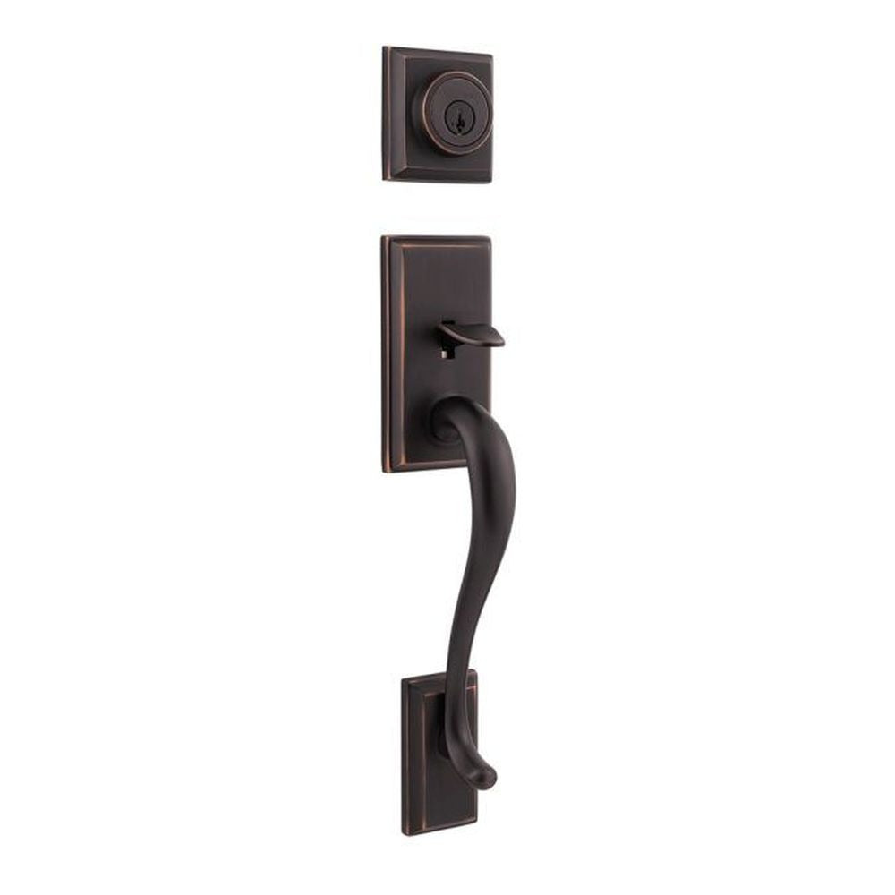 KWIKSET Kwikset 800HELIP-11PS.STRKP Handleset Smartkey Venetian Bronze