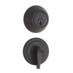 WESLOCK Weslock 00271-2-2FR22 Single Cylinder Deadbolt Matte Black