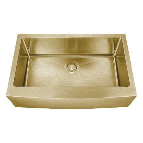 DAKOTA Dakota Plumbing Products DSM-A3320GD Apron Front Sink Gold
