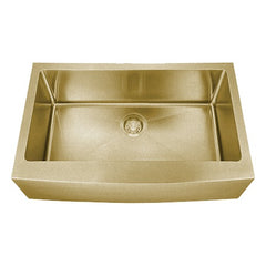 DAKOTA Dakota Plumbing Products DSM-A3320GD Apron Front Sink Gold
