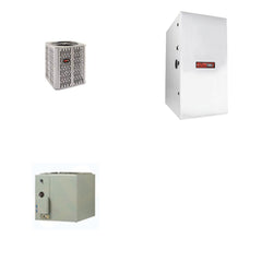 TRANE TRANE 48000 BTU R-454B 15.2 SEER2 Central Heat Pump + Furnace + Coil