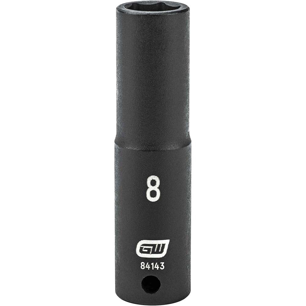 GEARWRENCH Gearwrench 84143 Impact Socket 1/4 in Drive 8mm