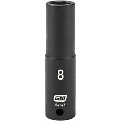 GEARWRENCH Gearwrench 84143 Impact Socket 1/4 in Drive 8mm