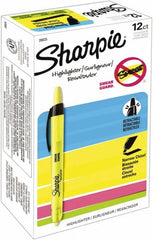 SHARPIE Sharpie 28025 Fluorescent Yellow Chisel Tip Highlighter