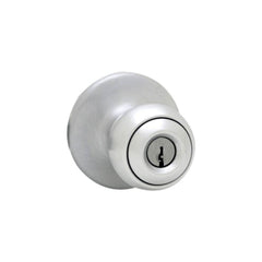 KWIKSET Kwikset 400P-26D Polo Knob Entry Lock Satin Chrome