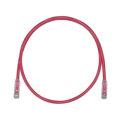 PANDUIT Panduit UTPK6A5MRD Cat6a Keyed Copper Patch Cord Red
