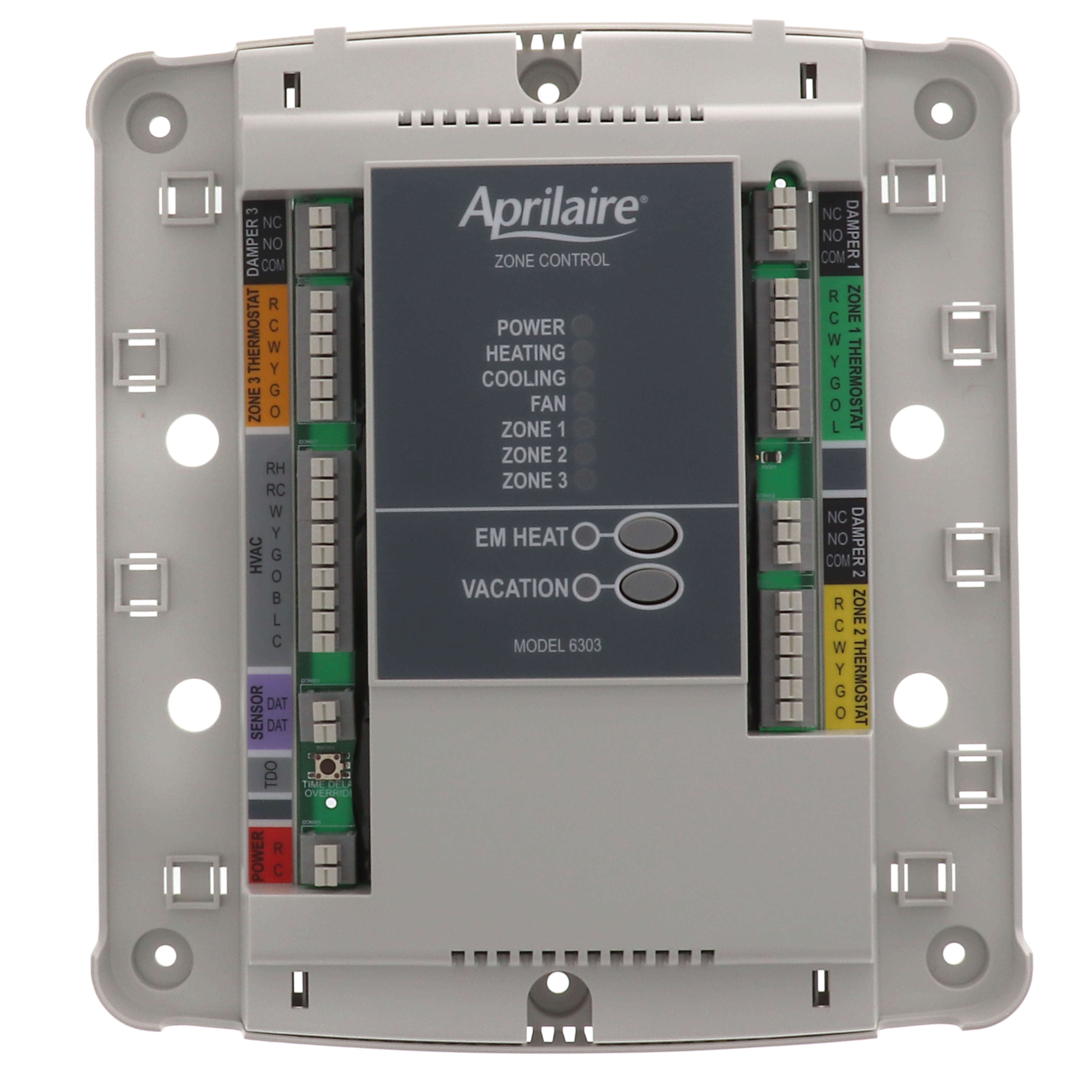 APRILAIRE Aprilaire 6403K Multi-Stage Universal 3-Zone Control Panel Kit w DAT Sensor 24V 40VA Transformer