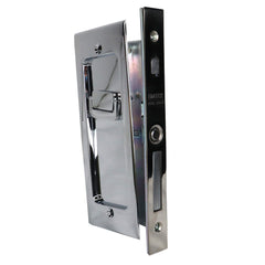 EMTEK Emtek 2115US26138 Pocket Door Mortise Lock Polished Chrome