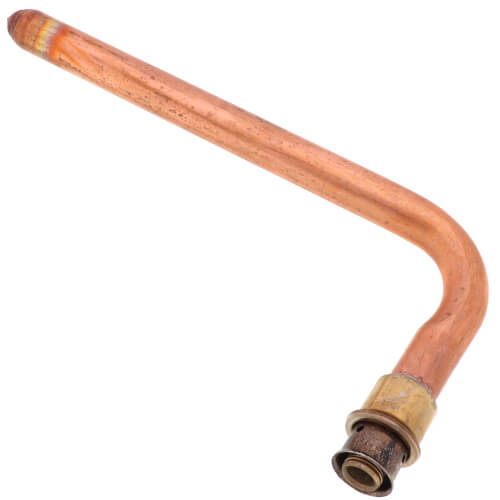SIOUX CHIEF Sioux Chief 630VG248 1/2 PEX Press Copper Stub Out Elbow 3-1/2 x 8 Lead Free