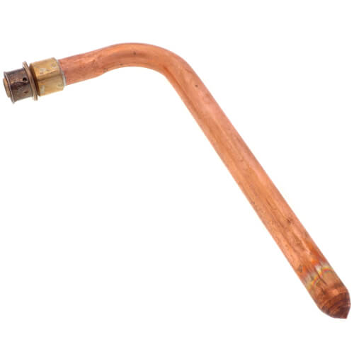 SIOUX CHIEF Sioux Chief 630VG248 1/2 PEX Press Copper Stub Out Elbow 3-1/2 x 8 Lead Free