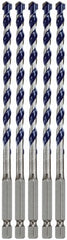 BOSCH Bosch HCBG0605T Blugranite Turbo Hammer Drill Bit 5 Pack