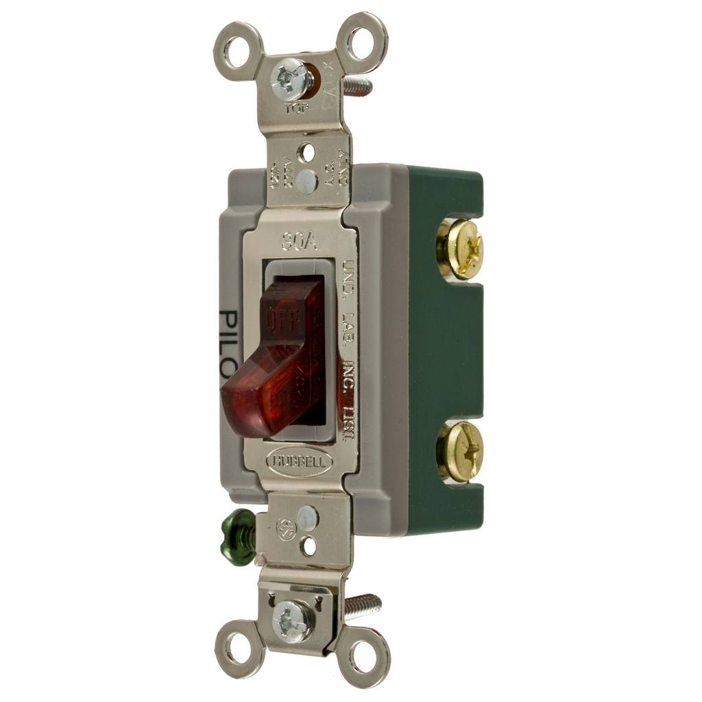 HUBBELL WIRING HBL3032PL TOGGLE SWITCHES