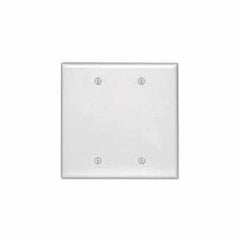 MULBERRY METAL PRODUCTS Mulberry Metal Products 86152 2-Gang Blank Wallplate Steel (4.562 x 4.5 in)