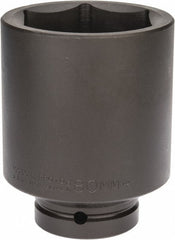 PROTO Proto J10080ML Impact Socket 1 in Drive 80mm 6-point