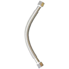 SIOUX CHIEF Sioux Chief 634-4F4F18 Corrugated Stainless Steel Connector 18 in (1 FIP x 1 FIP)