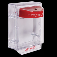 STI Sti sti-1130 Pull Station Cover Red Horn Clear Spacer