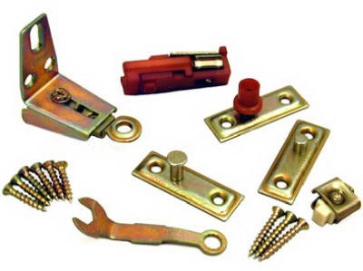 JOHNSON HARDWARE L E Johnson 1700PPK3 Bi-fold Door Hardware Kit No Track