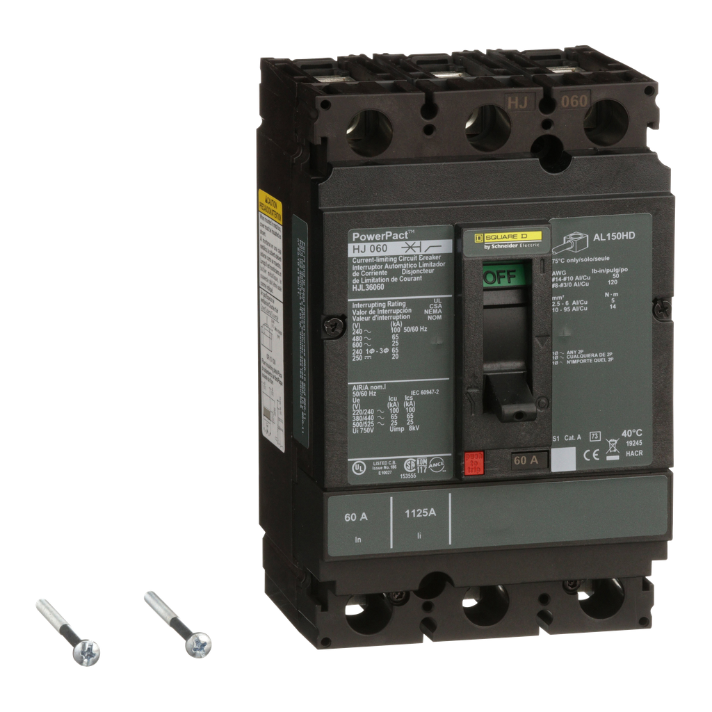 SCHNEIDER ELECTRIC HJL36060 CIRCUIT BREAKERS