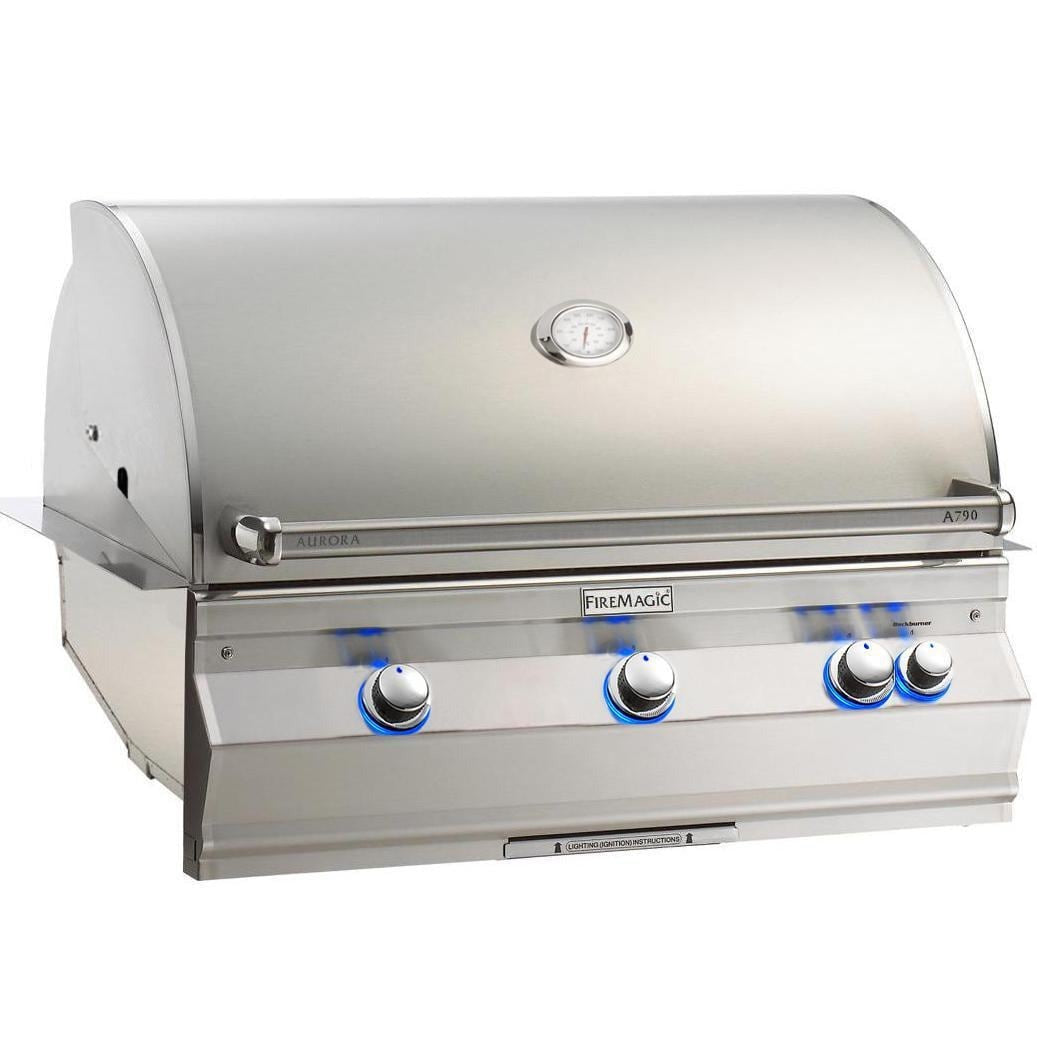 FIRE MAGIC GRILLS Fire Magic Grills A790I-7EAN Aurora 90,000 BTU 36-Inch 3-Burner Built-In Grill