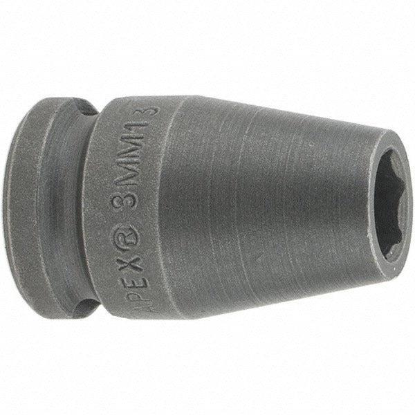 APEX Apex 8MM13 Impact Socket 8mm Hex Drive 6-point