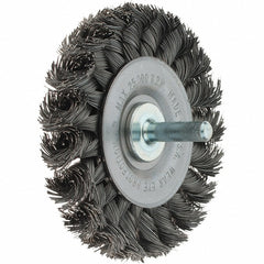 WEILER Weiler 94851 Knotted Wire Wheel Brush 3 in Carbon Steel