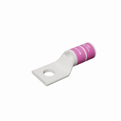 BURNDY Burndy YA25L2 Copper Compression Lug 1 Hole With Inspection Window (1/0 AWG, Short Barrel, 1/4 inches Stud) Replacement 50220D