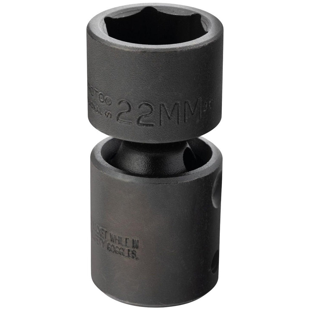 PROTO Proto J74422MP Impact Socket 1/2 in Drive 22mm 6-point