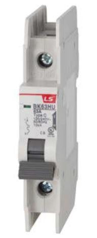 LS ELECTRIC Ls Electric 626044663 Mcb 20A 1P 277VAC UL489 D Curve