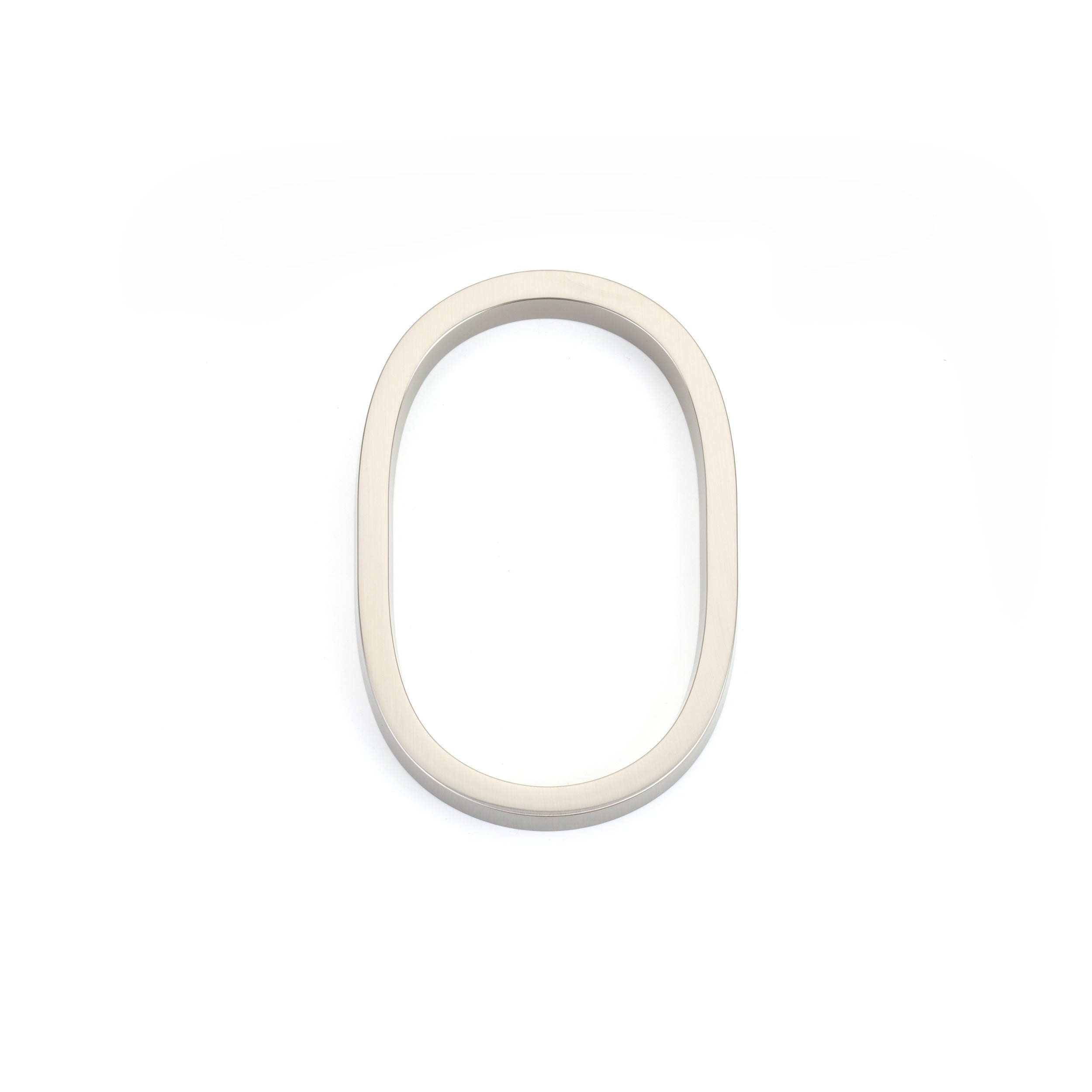 EMTEK Emtek 2830US15 Modern House Number 0 Satin Nickel