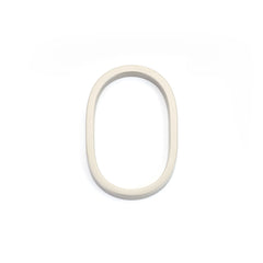 EMTEK Emtek 2830US15 Modern House Number 0 Satin Nickel