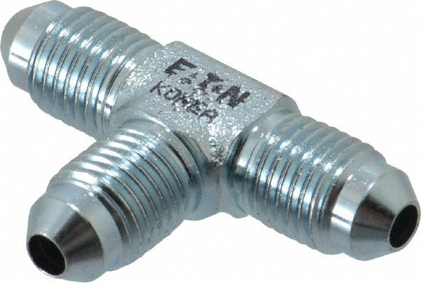 EATON Eaton 2033-4-4S Steel Flared Tube Union Tee 1/4 in Od
