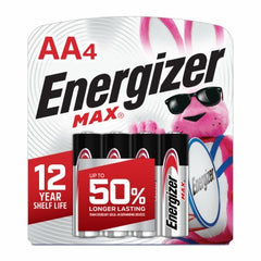 ENERGIZER Eveready Battery Co E91BP-4 Aa Alkaline Battery 4 Pack