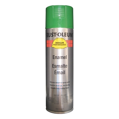 RUST-OLEUM Rust-Oleum V2133838 High Performance V2100 System Rust Preventive Enamel Spray Paint Safety Green 6-Pack