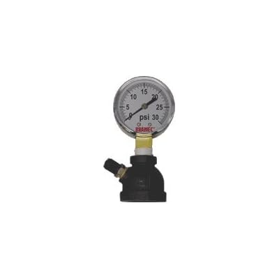 BRAMEC Bramec 17711 gas line test gauge 0-30 psi 1/2 inch